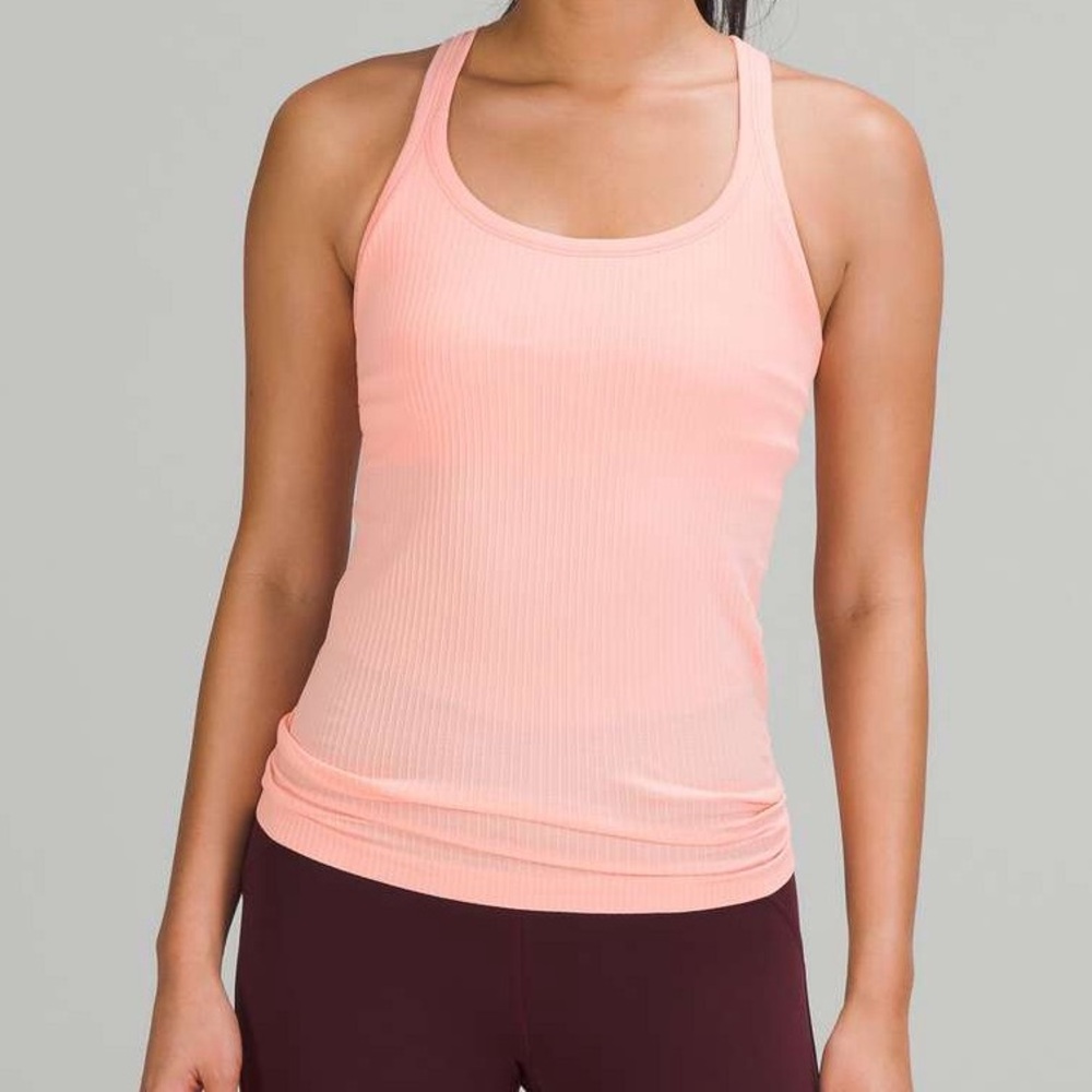 Lululemon Ebb to Street Tank - Dew Pink 6